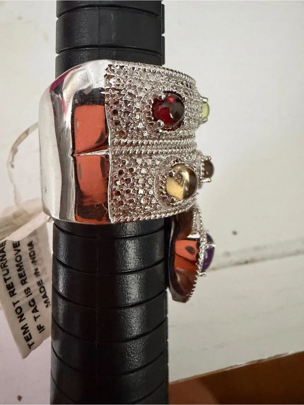 NWT STS Multi-Gem Statement Ring - SZ 7
